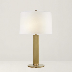 Barrett Knurled Brass Настольная лампа M Ralph Lauren Home  фото, kupilegko.ru