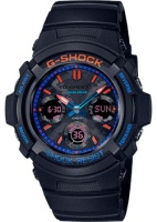 Японские наручные мужские часы Casio AWR-M100SCT-1A. Коллекция G-Shock  фото, kupilegko.ru