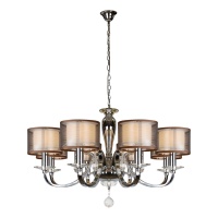 Подвесная люстра iLamp Mario RM16001/8CR  фото, kupilegko.ru