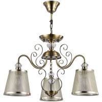 Подвесная люстра Freya Driana FR2405-PL-03-BZ  фото, kupilegko.ru