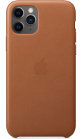 Чехол-крышка Apple для iPhone 11 Pro Max, кожа, коричневый  фото, kupilegko.ru