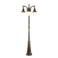 Столб фонарный уличный Arte Lamp Vienna A1317PA-3BN  фото, kupilegko.ru