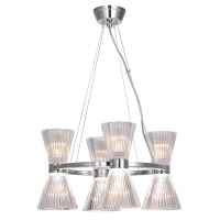 Подвесная люстра Newport 3614/S Nickel М0062658  фото, kupilegko.ru