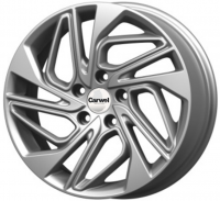 Литые колесные диски Carwel Калкан 206 (Xtrail) 7x17 5x114.3 ET45 D66.1 Серебристый (32999)  фото, kupilegko.ru