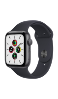 Умные часы  Apple Watch SE, 44 мм, серый космос (MKQ63RU/A)  фото, kupilegko.ru