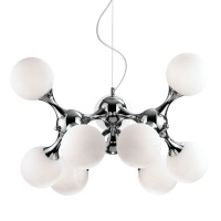 Подвесная люстра Ideal Lux Nodi Sp9 Bianco 082059  фото, kupilegko.ru