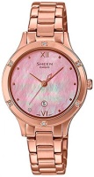 Японские наручные женские часы Casio SHE-4546PG-4A. Коллекция Sheen  фото, kupilegko.ru