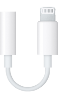 Адаптер Apple Lightning на Jack 3,5 мм MMX62ZM/A, белый  фото, kupilegko.ru
