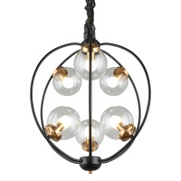 Подвесная люстра Omnilux Serrano OML-94503-06  фото, kupilegko.ru