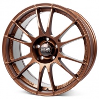 Литые колесные диски Oz Racing ULTRALEGGERA Matt Bronze 8x18 5x112 ET45 D75 Бронзовый матовый (W01712203S8)  фото, kupilegko.ru