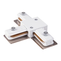 Комплектующие для трек-систем Elektrostandard TRC-1-1-T-WH / Коннектор  фото, kupilegko.ru