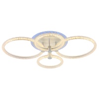 Потолочная светодиодная люстра Profit Light 8024/2+2 WHT  фото, kupilegko.ru