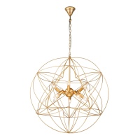 Подвесная люстра iLamp Element 8777-800 Gold  фото, kupilegko.ru