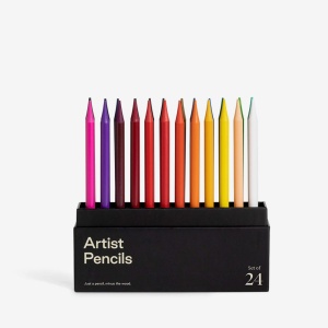 Woodless Watercolor Набор акварельных карандашей 24 шт. Karst  фото, kupilegko.ru