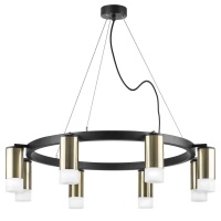 Подвесная люстра Lightstar Rullo (571018+214431-8+202431-8) LR0183181  фото, kupilegko.ru