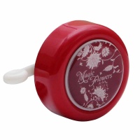 Звонок велосипедный, рисунок "magic flowers (YL 45 magfl) YL 45 magfl Vinca Sport  фото, kupilegko.ru