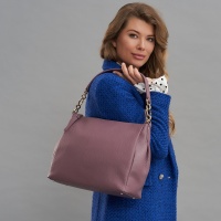 Кожаная сумка хобо женская Dr.Koffer 7017SG-28 25401 DK  фото, kupilegko.ru