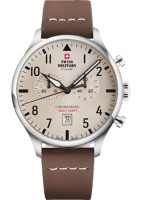 Швейцарские наручные мужские часы Swiss Military SM34098.09. Коллекция Vintage Chronograph  фото, kupilegko.ru