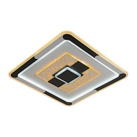 Потолочная светодиодная люстра Profit Light 7015 WHT+BLK  фото, kupilegko.ru