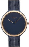 fashion наручные женские часы Obaku V269LXSLML. Коллекция Mesh  фото, kupilegko.ru