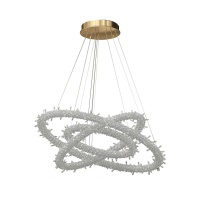 Подвесная светодиодная люстра Kink Light 07875-80+60+40,33(3000K)  фото, kupilegko.ru