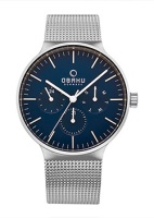 fashion наручные мужские часы Obaku V229GMCLMC. Коллекция Mesh  фото, kupilegko.ru