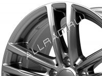 Литые колесные диски Rial X10 Grey 7x17 5x120 ET40 D72.6 Metal Grey (X10-70740W37-9)  фото, kupilegko.ru