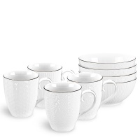 Nippon White Breakfast I Сервиз на 4 персоны Tokyo Design  фото, kupilegko.ru