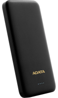 Аккумулятор ADATA T10000, Li-Ion, 10000 мАч, чёрный  фото, kupilegko.ru