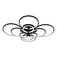 Потолочная светодиодная люстра iLedex A001/10 BK  фото, kupilegko.ru