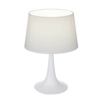 Настольная лампа Ideal Lux London TL1 Small Bianco 110530  фото, kupilegko.ru
