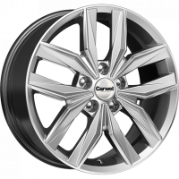 Литые колесные диски Carwel Арей 151 (Tiguan) 7x17 5x112 ET40 D57.1 Серебристый металлик (101734)  фото, kupilegko.ru