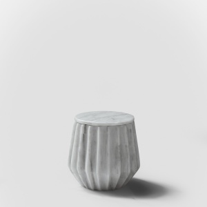 Duna White Чаша с крышкой Karim Molina  фото, kupilegko.ru