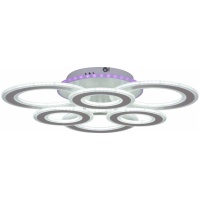 Потолочная светодиодная люстра Reluce 20535-0.3-3+3+1 WT  фото, kupilegko.ru