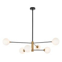 Потолочная люстра MyFar Fredy MR1100-6C  фото, kupilegko.ru