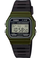 Японские наручные мужские часы Casio F-91WM-3A. Коллекция Vintage  фото, kupilegko.ru