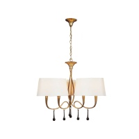 Подвесная люстра Mantra Paola Painted Gold 3540  фото, kupilegko.ru