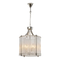 Подвесная люстра iLamp Manhattan P2554-4 NIC  фото, kupilegko.ru