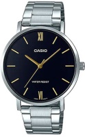 Японские наручные мужские часы Casio MTP-VT01D-1B. Коллекция Analog  фото, kupilegko.ru