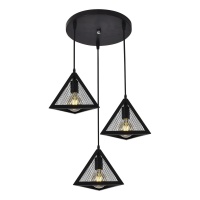 Подвесная люстра Reluce 03042-0.9-03 BK  фото, kupilegko.ru