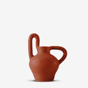 Contradictory 03 Red Ваза H26 см Nature vs Object  фото, kupilegko.ru