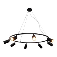 Подвесная люстра Crystal Lux CLT 015C8 D800 BL  фото, kupilegko.ru