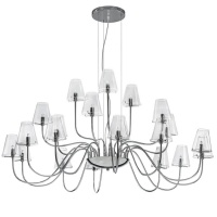 Подвесная люстра Lightstar Diafano 758214  фото, kupilegko.ru