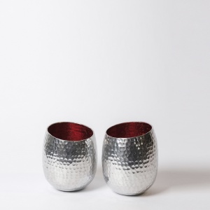 Silver Red Подсвечники 2 шт. Fancy  фото, kupilegko.ru