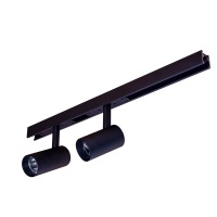 Магнитный трековый светильник ЭРА TRM20-6-7W4K-B для системы NOVA черный Б0054823  фото, kupilegko.ru