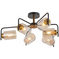 Потолочная люстра Illumico IL8248-6COU-79 BK GD  фото, kupilegko.ru