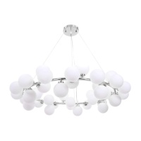 Подвесная люстра Lumina Deco Marsiada LDP 6033-40 CHR  фото, kupilegko.ru