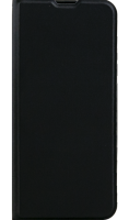 Чехол-книжка Deppa для Xiaomi Redmi 9A, термополиуретан, черный  фото, kupilegko.ru