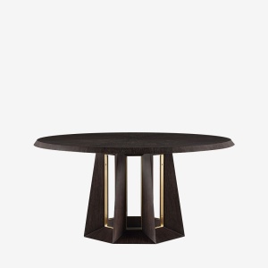 Oblique Chocolate Mink Стол обеденный Baker  фото, kupilegko.ru