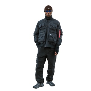 Куртка бомбер ALPHA INDUSTRIES MULTI POCKET FLIGHT JACKET AIMJM53501C1 366844 SP  фото, kupilegko.ru